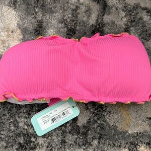 Luli Fama Luxe Bandeau top brand new with tags